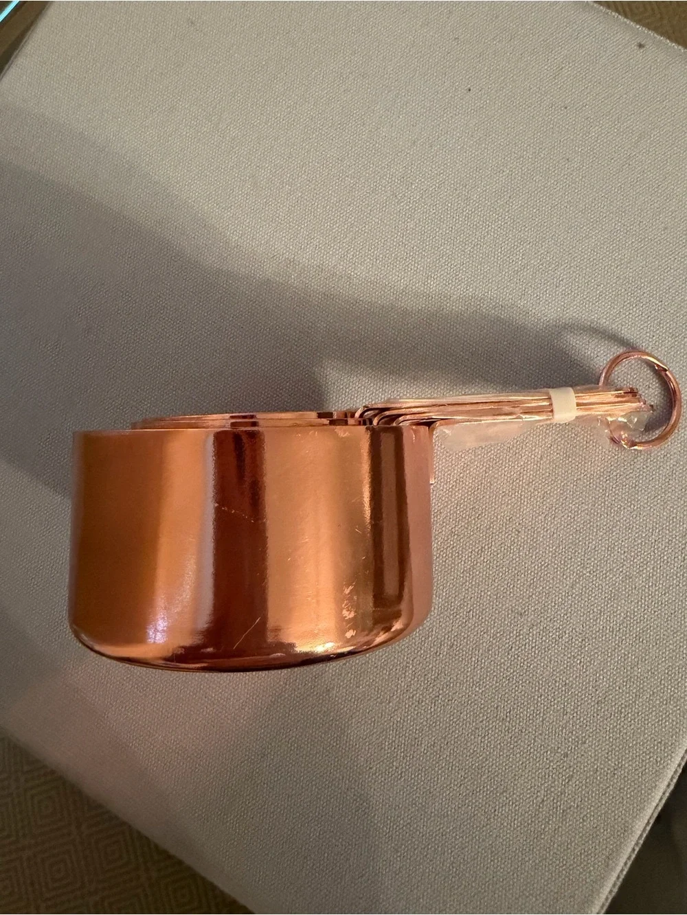 Copper-Nesting Measuring Cups - Set of 4 Sur La Table NWT 47.95